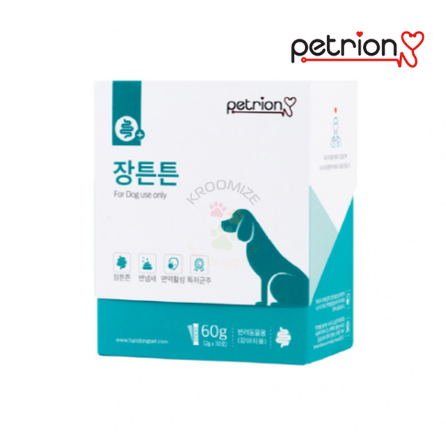 펫트리온 장튼튼 강아지 장 영양제 2g x 30개입 면역력 강화 유산균 대체 프로바이오틱스